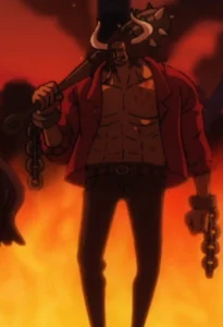كايدو في شبابه طاقم روكس دي زيبك انمي ون بيس